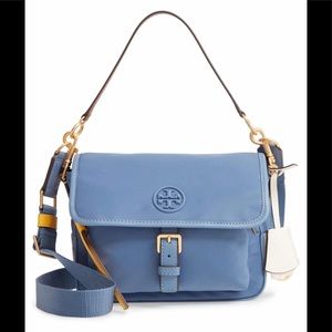 🔥TORY BURCH Perry Colorblock Nylon Crossbody Bag